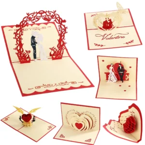 3D Pop Up Love Card Valentines Day
