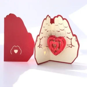Happy Valentines Day 3D Pop-Up Valentine's Day Cards Love Forever